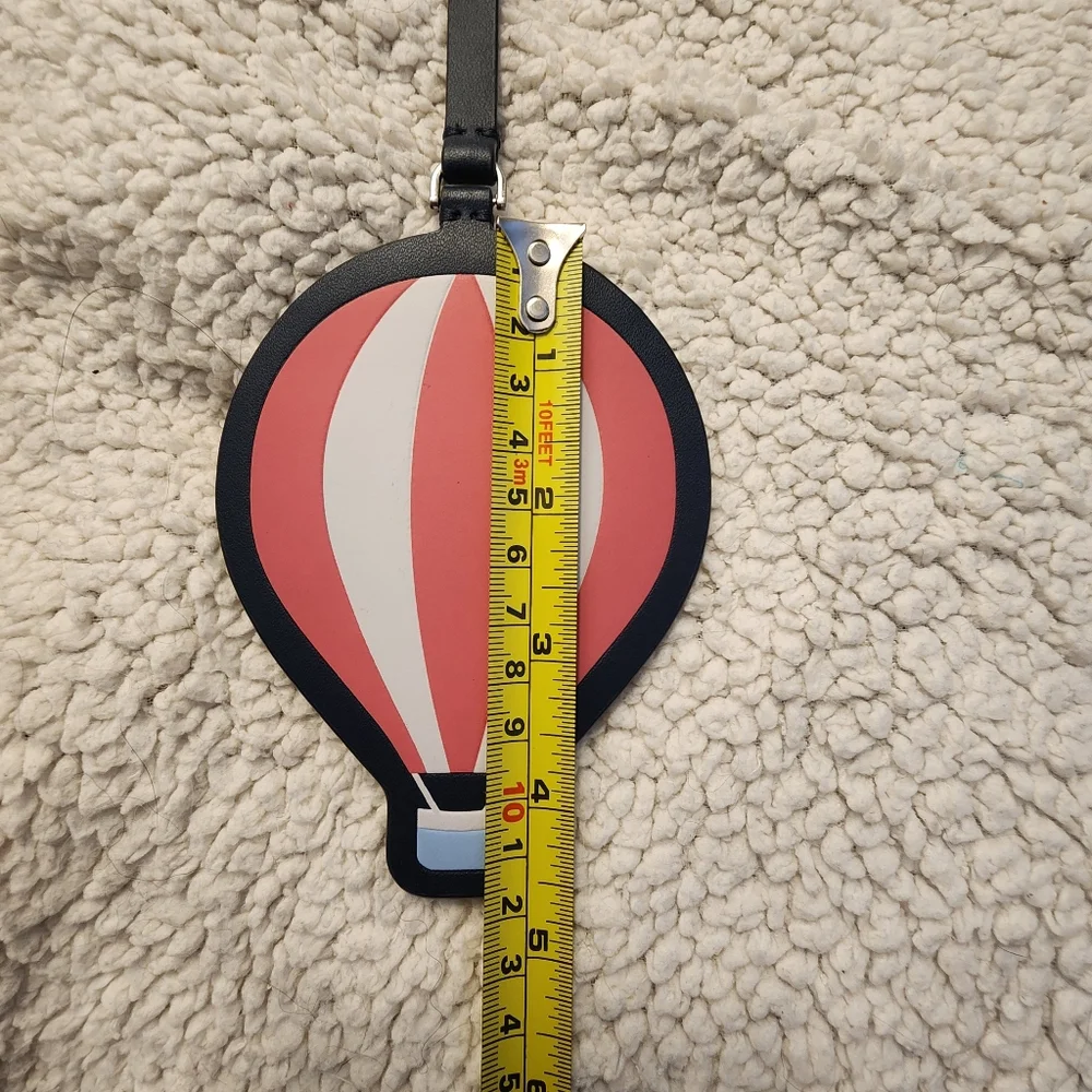 Kate Spade New York Hot Air Balloon Keychain Bag Flair Luggage Tag